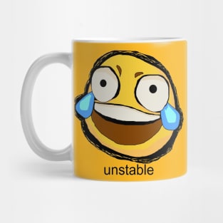 unstable emoji Mug